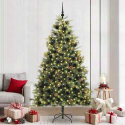 vidaXL Pom de Craciun Artificial cu Ramuri Articulare si Conuri 240 cm GartenMobel Dekor (3395108)