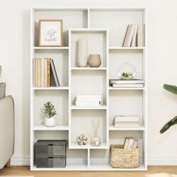 vidaXL Biblioteca, alb, 102x29x143 cm, lemn prelucrat GartenMobel Dekor (3310298) Biblioteca