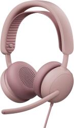 Logitech Zone Wired 2 Rose (981-001620) Casti
