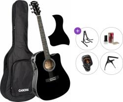 Cascha CGA100BK Premium SET Black Акустична китара