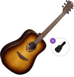 LÂG GUITARS Tramontane 118 T118D Basic SET Brown Shadow Акустична китара