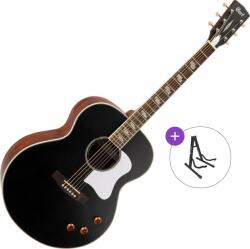 Cort CJ-Retro Basic SET Vintage Black Matte Електро-акустична китара Джъмбо