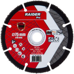 Raider Диск за ъглошлайф Carbide Multi Wheel 75x10mm (0160156)