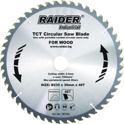 Raider Диск за циркуляр 235х48Тх30mm за RAIDER INDUSTRIAL RDI-CS27 (0163142)