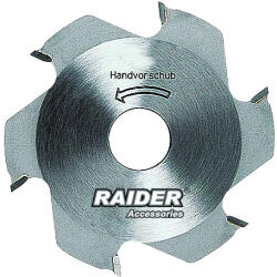 Raider Диск за бисквит машина ø100xø22x4mm 6T (0163141)