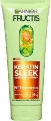 Garnier Fructis Keratin Sleek șampon pentru păr uscat și fragil 200 ml