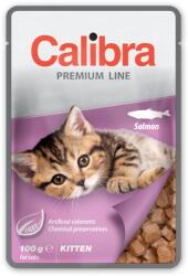 Calibra Cat Premium tasakos eledel, kiscicáknak lazaccal 100 g