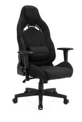 SENSE7 Vanguard Material gamer szék, 150 kg, fekete