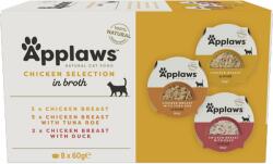 Applaws Cat Pot multipack csirke válogatás 8 × 60 g