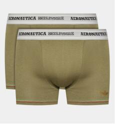 Aeronautica Militare 2 db-os férfi boxeralsó szett, Aeronautica Militare, 303095086, Pamut, M INTL, Zöld