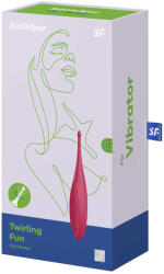Satisfyer Twirling Fun Tip Vibrator red