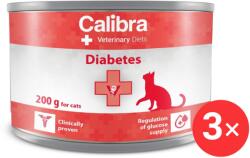 Calibra VD Cat konzerv Diabetes 3 × 200 g (KRMK1159bun)