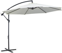 Outsunny Napernyő tekerőkarral, időjárásálló, 3 m x 3 m x 2, 5 m, acél, poliészter (84D-037CW)