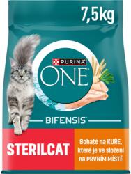 ONE Bifensis Sterilised szárazeledel macskáknak, csirke, 7, 5 kg