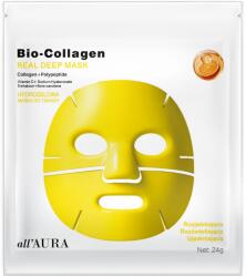 all'AURA Brightening ragyogásfokozó hidrogél bio-kollagén maszk