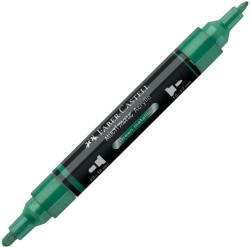 Faber-Castell Marker acrilic multimark cul. 295 verde metalizat Faber-castell - Set 5 (FC185995)