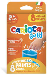 CARIOCA Acuarele Baby Finger Paint Carioca 8 x 50 ml (SKP052)