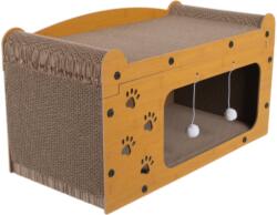 Purlov 27016 macska kaparófa, 2 szintes, 29×55×29 cm, barna
