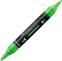 Faber-Castell Marker acrilic multimark cul. 257 verde neon Faber-castell - Set 5 (FC185957)