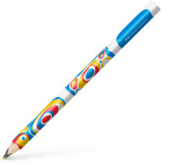 Faber-Castell Creion colorat jumbo multicolor rosu-albastru-galben Faber-castell - Set 12 (FC116571)