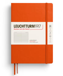 Leuchtturm Caiet a5 dictando coperta rigida portocaliu dovleac Leuchtturm (LT373983)