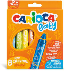 CARIOCA Baby 2+ creioane cerate Wild (SKR150) - roua