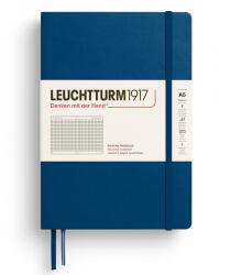 Leuchtturm Caiet a5 aritmetica coperta rigida indigo Leuchtturm (LT373992)