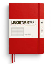 Leuchtturm Caiet a5 dictando coperta rigida rosu cherry Leuchtturm (LT373978)