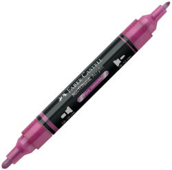 Faber-Castell Marker acrilic multimark cul. 290 roz metalizat Faber-castell - Set 5 (FC185990)