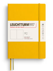 Leuchtturm Caiet a5 velin coperta flexibila galben floarea soarelui Leuchtturm (LT373999)