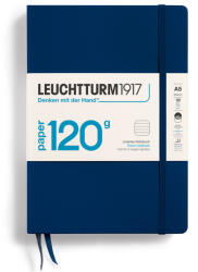 Leuchtturm Caiet a5 dictando 120g coperta rigida albastru navy Leuchtturm (LT372384)