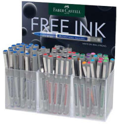 Faber-Castell Display 60 rollere free ink 0, 7mm Faber-castell (FC348131)