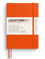 Leuchtturm Caiet a5 dictando coperta flexibila portocaliu dovleac Leuchtturm (LT373998)