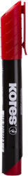 Kores Marker permanent rosu varf rotund 3mm eco Kores - Set 12 (KO20735)