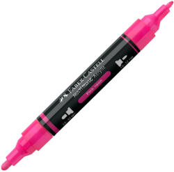 Faber-Castell Marker acrilic multimark cul. 253 roz neon Faber-castell - Set 5 (FC185953)