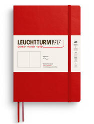 Leuchtturm Caiet a5 velin coperta flexibila rosu cherry Leuchtturm (LT373993)