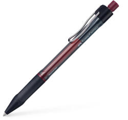 Faber-Castell Pix cu gel cu mecanism 0.7mm beyond rosu Faber-castell - Set 12 (FC348822)