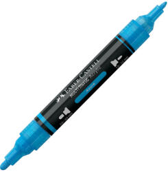 Faber-Castell Marker acrilic multimark cul. 448 albastru azure Faber-castell - Set 5 (FC185949)