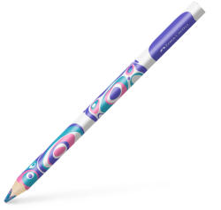 Faber-Castell Creion colorat jumbo multicolor turcoaz-roz-lila Faber-castell - Set 12 (FC116573)