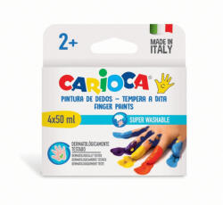 CARIOCA Acuarele Finger Paint Carioca 4x50 ml (SKP182)