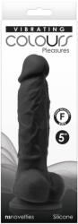 NS Novelties Vibrating Colours Pleasures 5" black