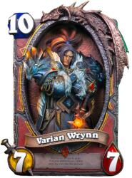 Blizzard Entertainment Statuetă HEX Games: Hearthstone - Varian Wrynn, 31 cm (HEXFRAME02) Figurina