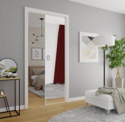  Falba csúszó tolóajtó STARK Mirror +Kaseta i ościeżnica 70cm, fehér