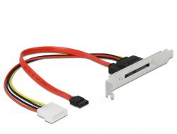 Delock Backplane 1 x 22 pin SATA с външен SATA конектор