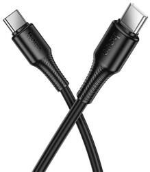 hoco. X120 кабел за данни Type-C - Type-C, 100 см, ЧЕРЕН X120_CC_B (X120_CC_B)
