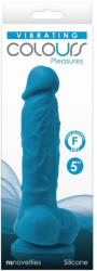 NS Novelties Vibrating Colours Pleasures 5" blue
