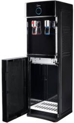 Midea Dozator de apa incarcare superioara YL2436S-B, dozare peste 1.2L/min, rezervor apa rece 2L, rezervor apa calda 0.8L, putere incalzire 420W, putere racire 100W, spatiu de depozitare 35L, bidoane compat