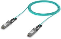Ubiquiti Patch Cord Fibra Optica Ubiquiti Long-Range Direct Attach Cable, SFP28 - SFP28, 5 m, Aqua (UACC-AOC-QSFP28-5M)
