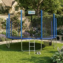 INLEA PREMIUM Jump Trambulin 500 cm külső védőhálóval - kék (IN02-0027)