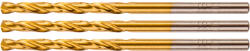 NEO TOOLS Burghiu metalic 2, 4 mm HSS TiN 3 bucati (57116) Burghiu